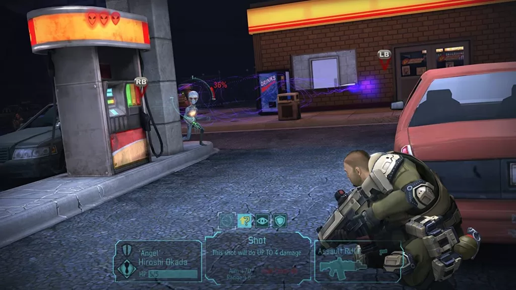 XCOM: Enemy Unknown - battle