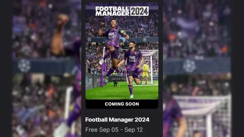 football manager 2024 gratis di epic games